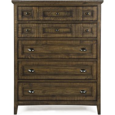 Bay Creek Drawer Chest In Toasted Nutmeg