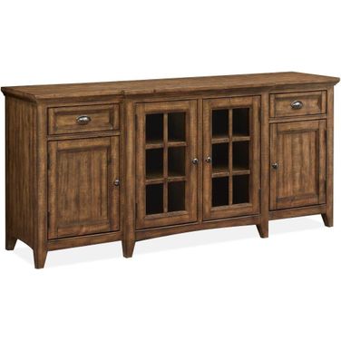 Bay Creek Toasted Nutmeg Wood 70 Inch Console
