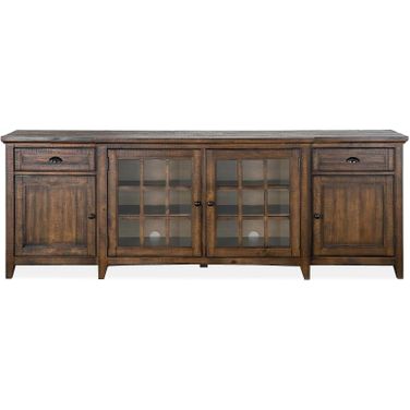 Bay Creek Toasted Nutmeg Wood 90 Inch Console