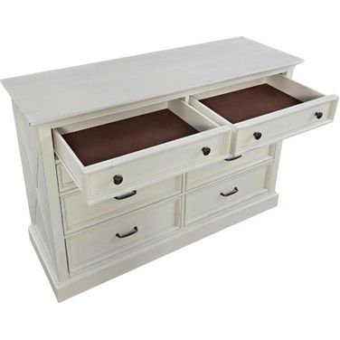 Bay Lodge Off White Dresser