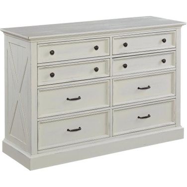 Bay Lodge Off White Dresser