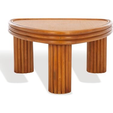 Bayard Rattan Triangle Coffee Table In Natural