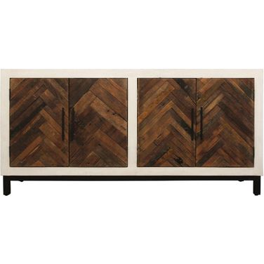 Bayside 4 Door Sideboard In Brown