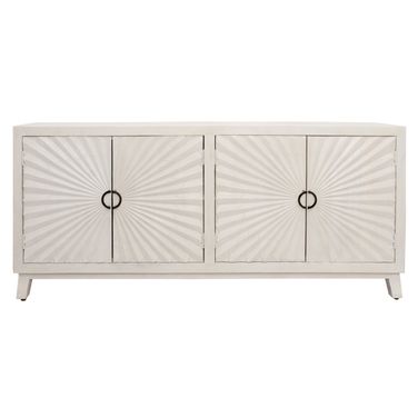 Bayside 4-Door Sideboard In Ivory