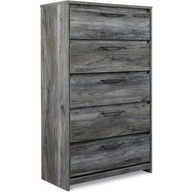 Baystorm Gray 5 Drawer Chest