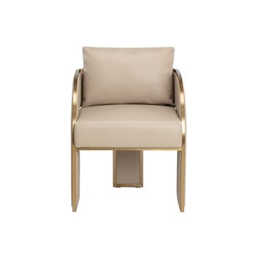 Baz Dining Armchair In Napa Beige