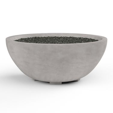 Bazaar 41" Fire Bowl in Gray