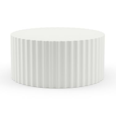 Bazaar Athena Coffee Table in Bone White