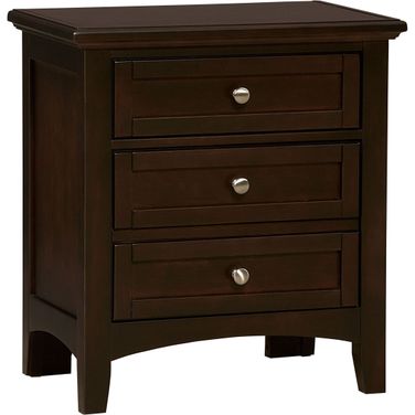 Bonanza Merlot 2 Drawer Nightstand