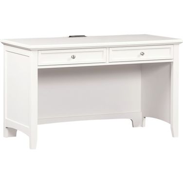 Bonanza White 2 Drawer Laptop/Tablet Desk