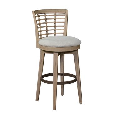 Beach Comber Bar Height Swivel Stool In Brown