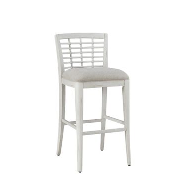 Beach Comber Bar Stool Set of 2 In White