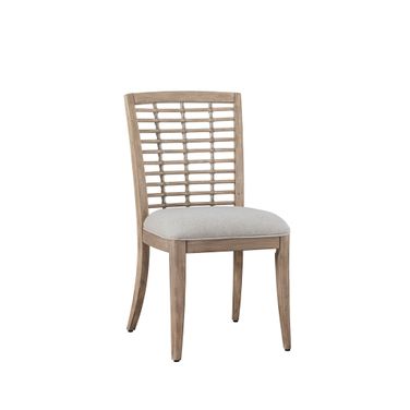 Beach Comber Side Chair Set of 2 In Brown