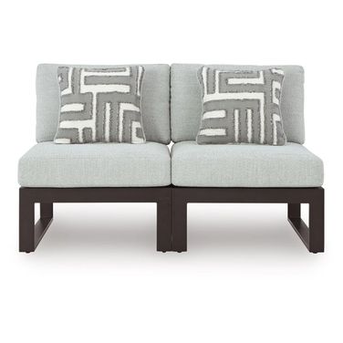 Beachloft 2-Piece Outdoor Sectional In Black