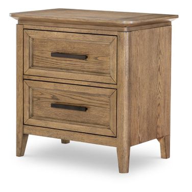 Beacon Hill 2 Drawer Nightstand In Dusted Barley