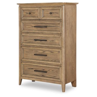 Beacon Hill 5 Drawer Chest In Dusted Barley