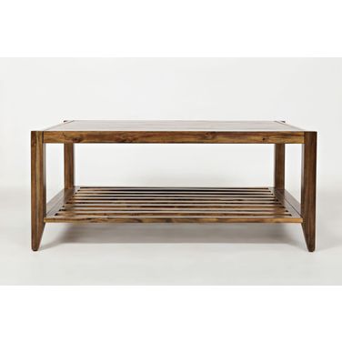 Beacon Street 45 Inch Coffee Table In Brown