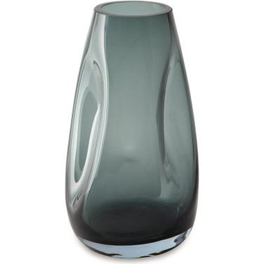 Beamund Vase In Teal Blue