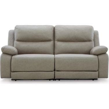 Bearmonte 2-Piece Reclining Loveseat In Pebble