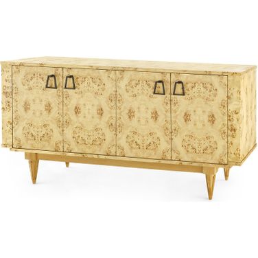 Beau 4-Door Cabinet In Burl