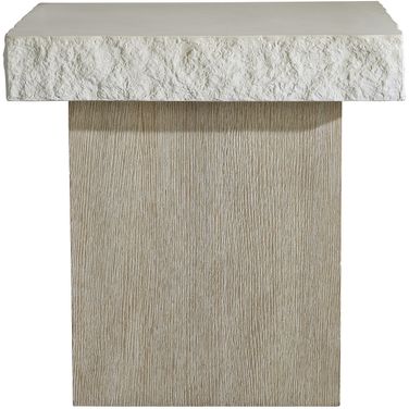 Beauclair Side Table In Flaxen