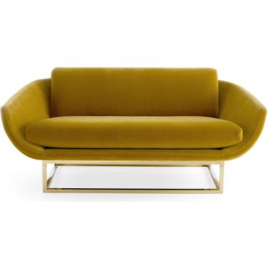 Beaumont Settee In Varese Lichen
