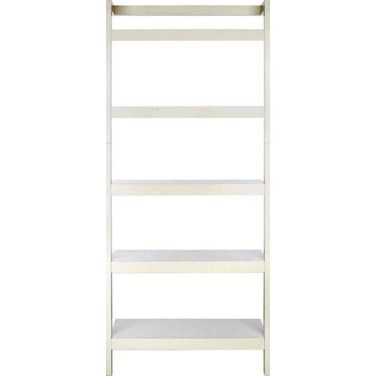 Beauregard 5 Tier Leaning Etagere in White