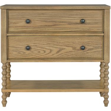 Beckett 2 Drawer Accent Chest In Natural