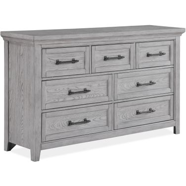 grey 8 drawer dresser Arlingtona Rustic Farmhouse Dresser  BonaNest