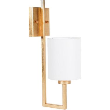 Beckham Gold Leaf Sconce