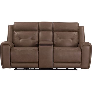 Beckham Power Loveseat with Console and Zero Gravity In Aline Saddle