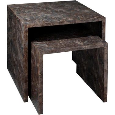 Bedford Nesting Tables In Charcoal Set Of 2