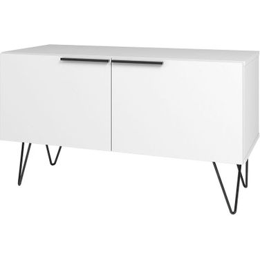 Beekman 35.43 Accent Cabinet With 2 Shelves In White