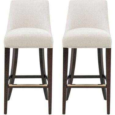 Beever Barstool Set of 2 In Cream