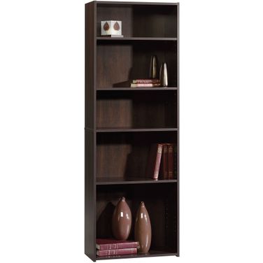 Beginnings 5-Shelf Bookcase In Cinnamon Cherry