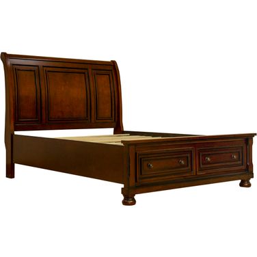 Begonia Brown Cherry Full Storage Bed