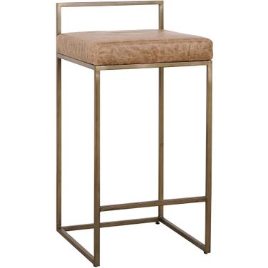 Belfort 26 Inch Counter Stool In Chestnut Brown