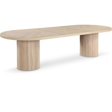 Belinda Dining Table In Natural Oak