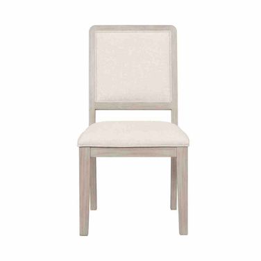 Belize Side Chair Set of 2 In Natural Oak