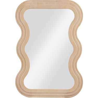 Bellagio Oak Veneer Mirror In Natural