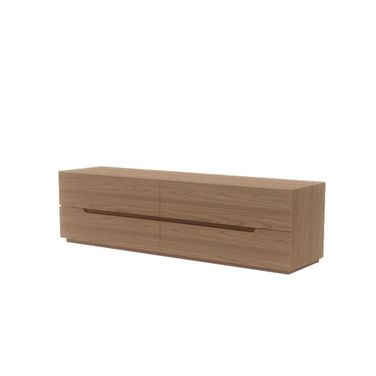 Belle 4-Drawer Double Dresser In White