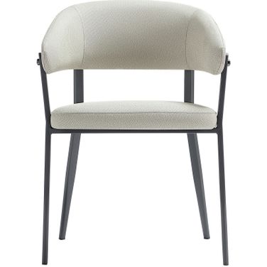 Belle Dining Chair In Oatmeal