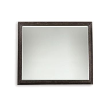 Bellvern Bedroom Mirror In Dark Gray