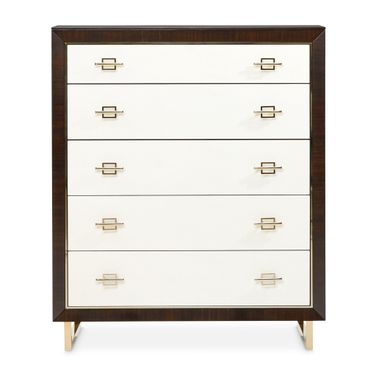 Belmont Place 5-Drawer Chest In Espresso