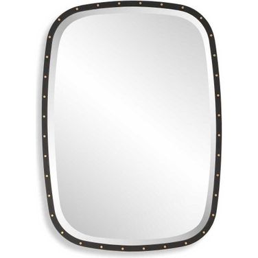 Benedo Industrial Mirror In Black