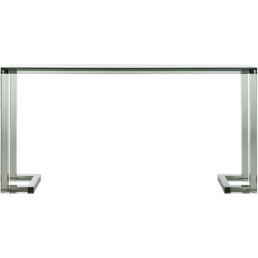 Benji Acrylic Console Table In Black
