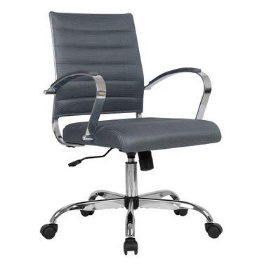 Benmar Home Mesh Office Chair In Grey