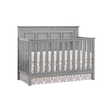 Bennett 4 In 1 Convertible Crib In Rustic Gray