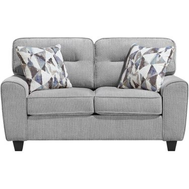 Bennett Loveseat In Gray