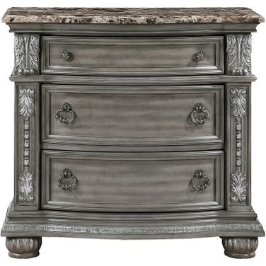 Bennington Nightstand In Gray